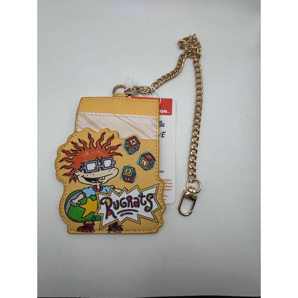 Rugrats Chuckie Card Holder Keychain Wallet Nickelodeon NWT Bag Charm - Picture 5 of 5